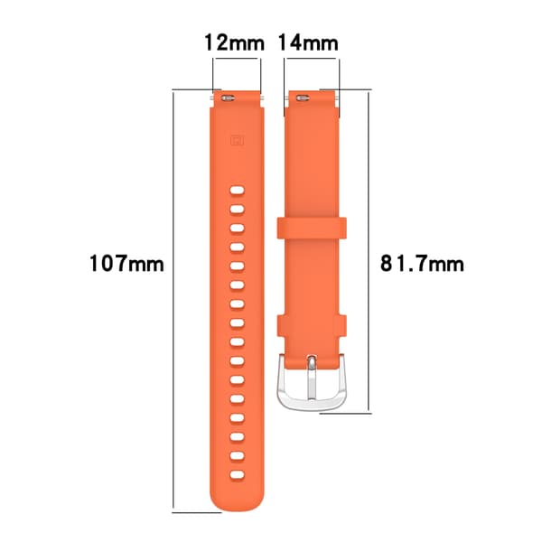 Klokkerem til Google Fitbit Air, delt silikonarmbånd White