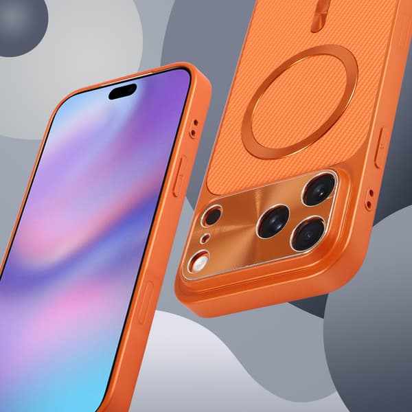 Telefoncover til iPhone 17 Pro Max Hybrid Stødsikkert Robust Magnetisk Blue