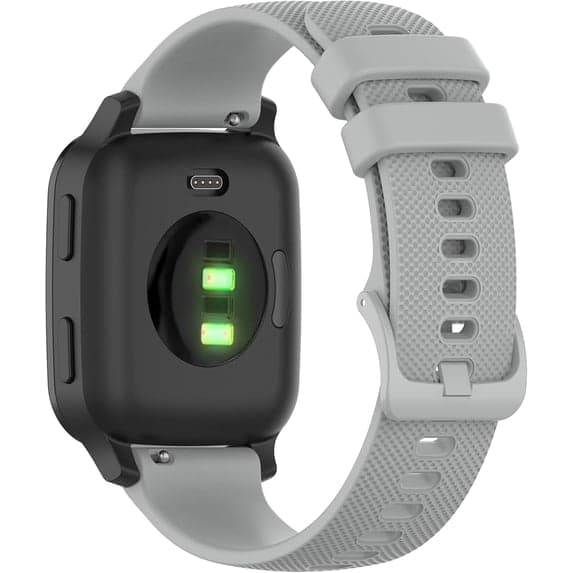Udskiftningsrem til Garmin Venu Sq til kvinder og mænd 20mm grå Gray