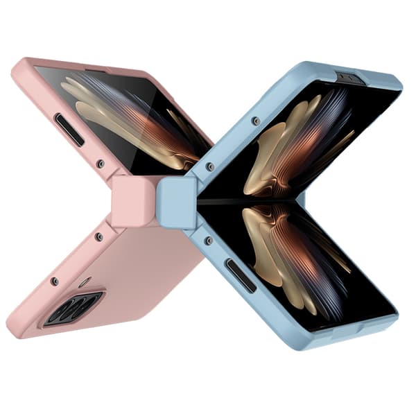 Telefondeksel til Samsung Galaxy Z Fold 7 Hengselbeskyttelse Støtsikkert Robust Full Beskyttelse Black