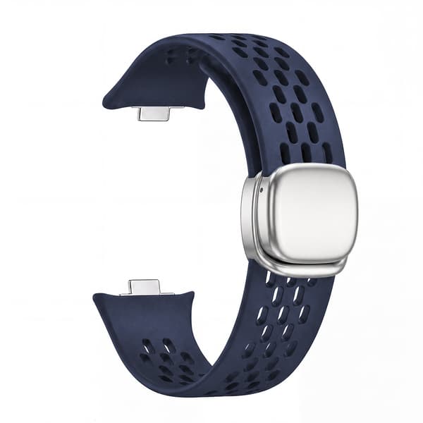 Rem til Xiaomi 8 /9 /10 Pro, magnetisk spenne, pustende silikon Midnight Blue