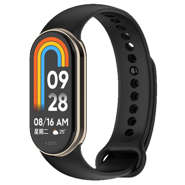 Urrem til Xiaomi Band 8/9/10 silikone (sort)