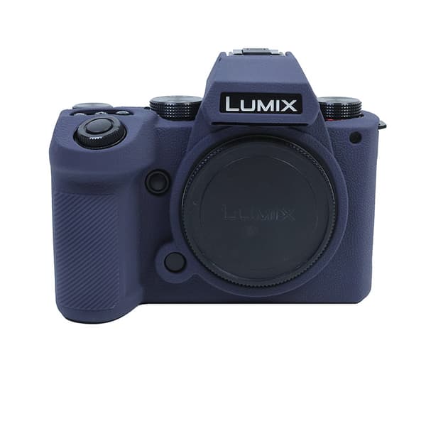 Etui til Panasonic S5II/S5M2/S52 kamera, mykt silikonmateriale Deep Blue