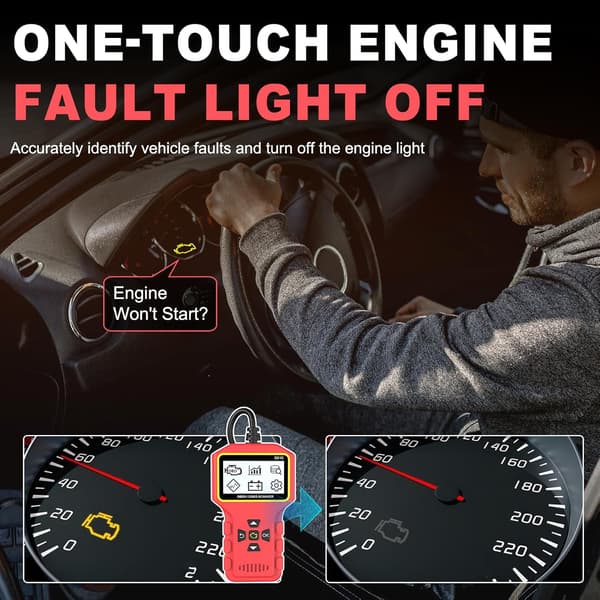 Bildiagnostikk S610 OBDII Bilfeilleser