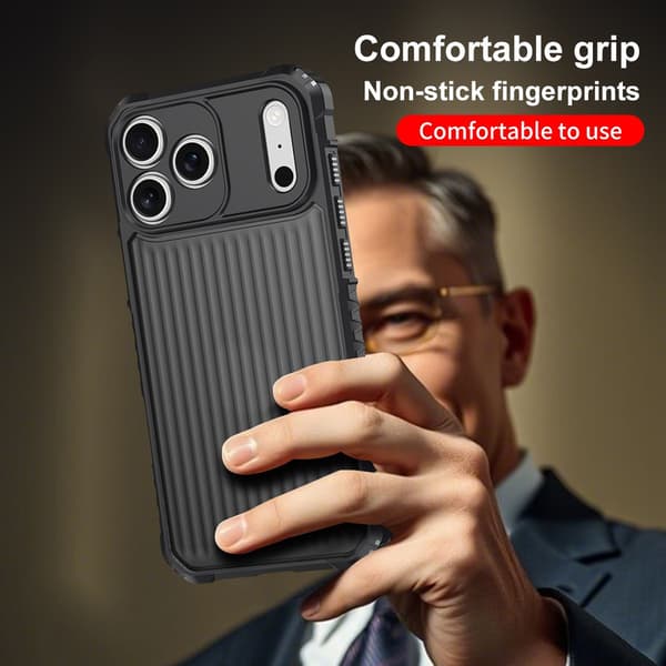 Telefoncover til iPhone 17 Pro Max Hybrid Stødsikkert Robust Blue