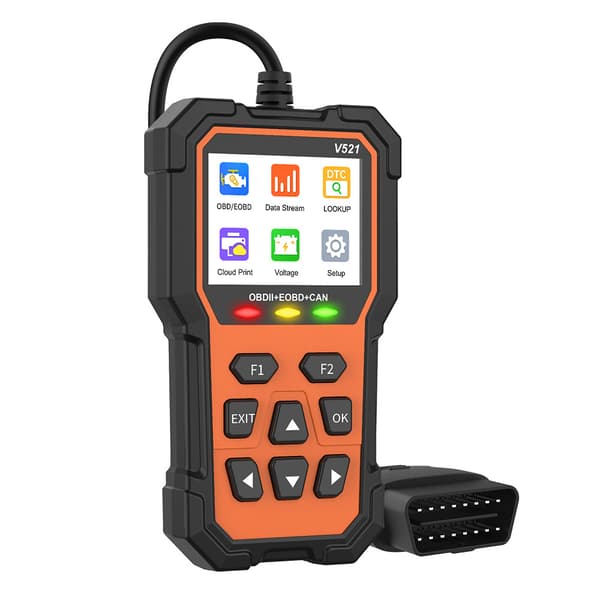 Bil Diagnostik V521 OBD2 Bil Fejllæserkort
