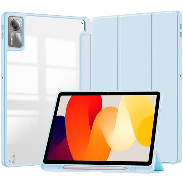 Etui til Xiaomi Pad 6/6Pro 11-tommer Fuld Beskyttelse Lyseblå