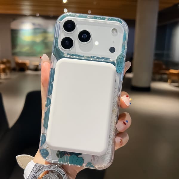 Puhelinkotelo iPhone 17 Pro Max Hybrid Clear Light Blue