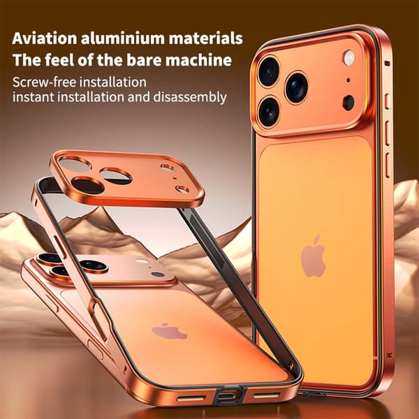 Telefoncover til iPhone 17 Pro Max Stødsikkert Robust Silver