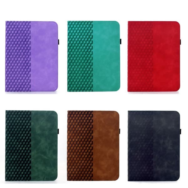 Futteral til iPad mini 7/6, Lærmateriale (Mørkegrønn)