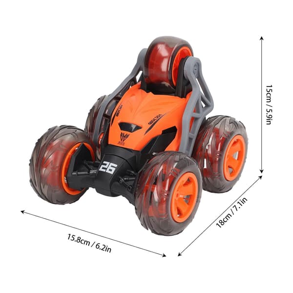 Fjärrstyrd terrängbil 2.4G elektrisk falltålig orange