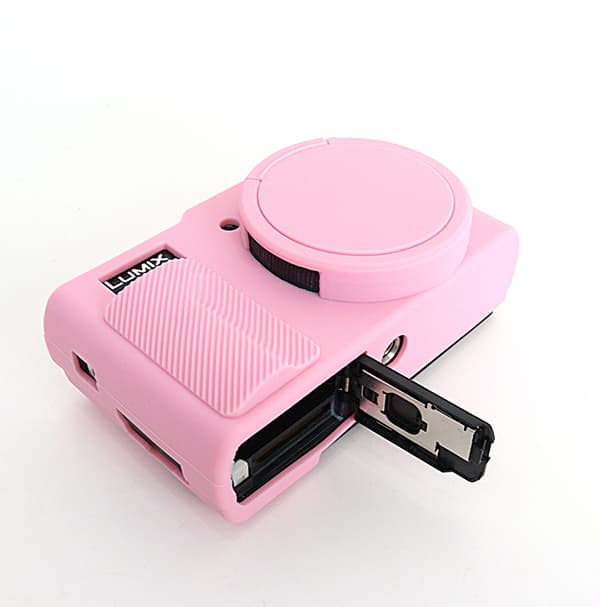 Etui til Panasonic ZS99/TZ99, blødt silikonemateriale Pink
