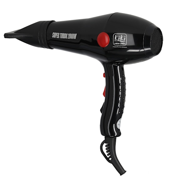 Professionell temperaturkontrollerad hårtork 2000W + 1 munstycke