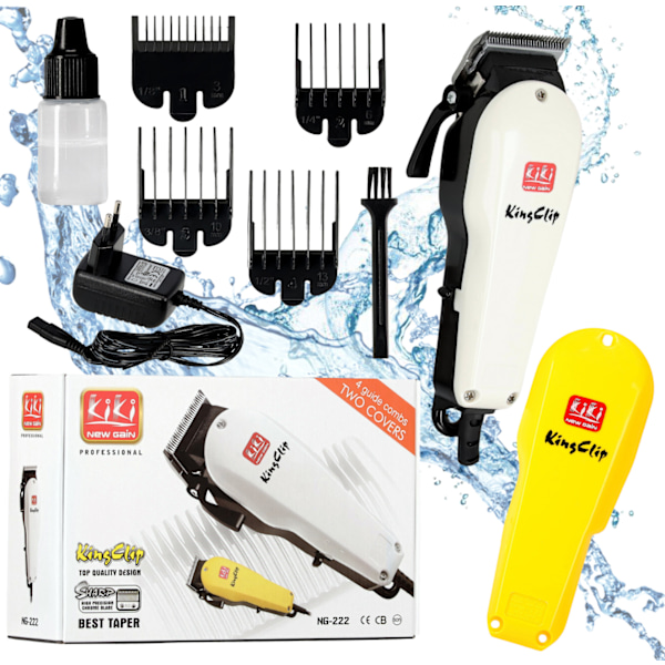 New Gain hårklippare NG-222 elektrisk hårtrimmer hårklippare skägg huvuden