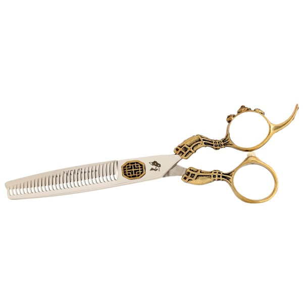 WOLF Degloving högerhänt sax 5.5 Lumens offset hårklippare för salong Professionell linje