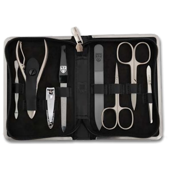 Set för manikyr 52133 MC N-MATT verktygssats saxar nagelsaxar pincett fil solingen