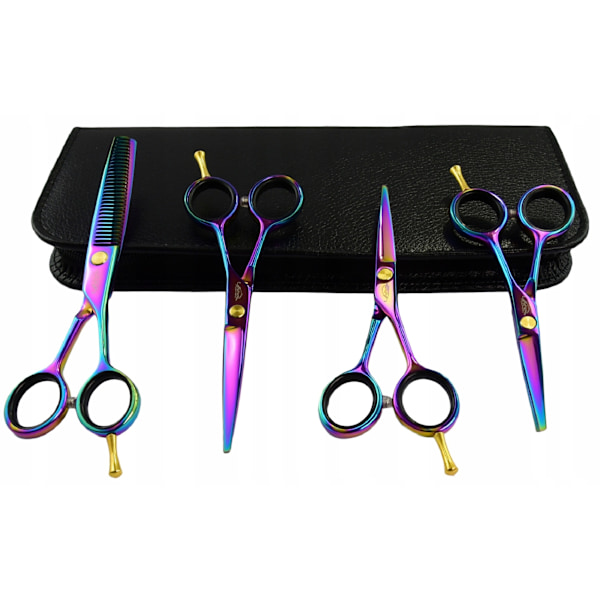 Frisörsaxar 4,0 4,5 5,5 Quatros Multicolor