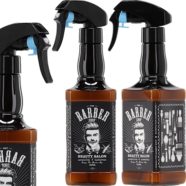 Sprayflaska frisörspray för vatten atomizer för frisörsalong 500 ml A-23-BOTTI-02