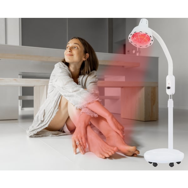 Lampa med infraröd värme Solux stark justerbar