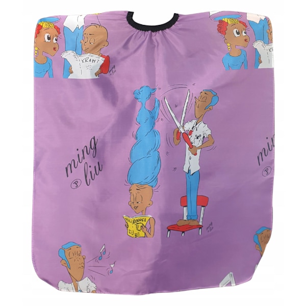 Barnfrisörkappa barnfrisörförkläde 120 cm