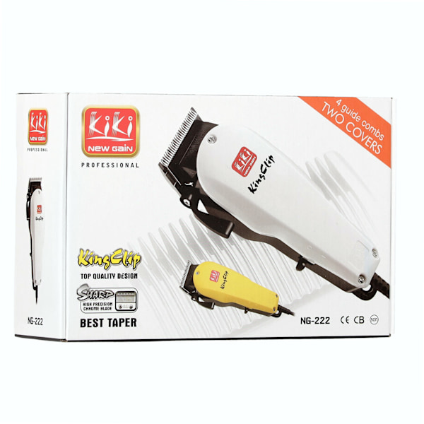 New Gain hårklippare NG-222 elektrisk hårtrimmer hårklippare skägg huvuden