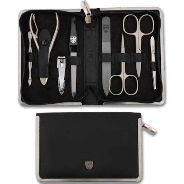 Set för manikyr 52133 MC N-MATT verktygssats saxar nagelsaxar pincett fil solingen