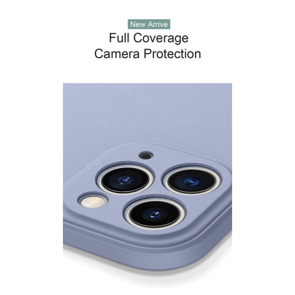 Stötsäker Tpu skal med kameraskydd iPhone 12 Pro Max Grön