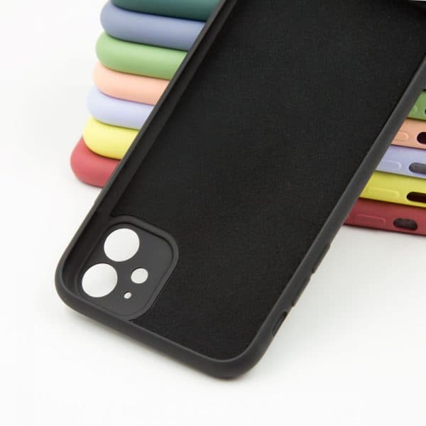 Stötsäker Tpu skal med kameraskydd iPhone 12 Pro Svart