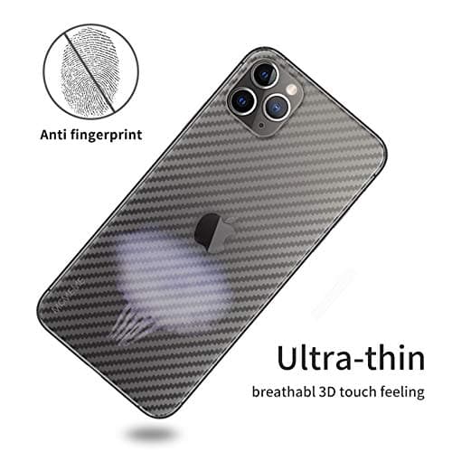 Kolfiber Skin baksida till iPhone 12
