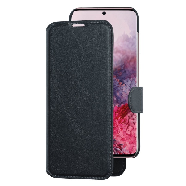 2-in-1 Slim Wallet Case Galaxy S20 svart