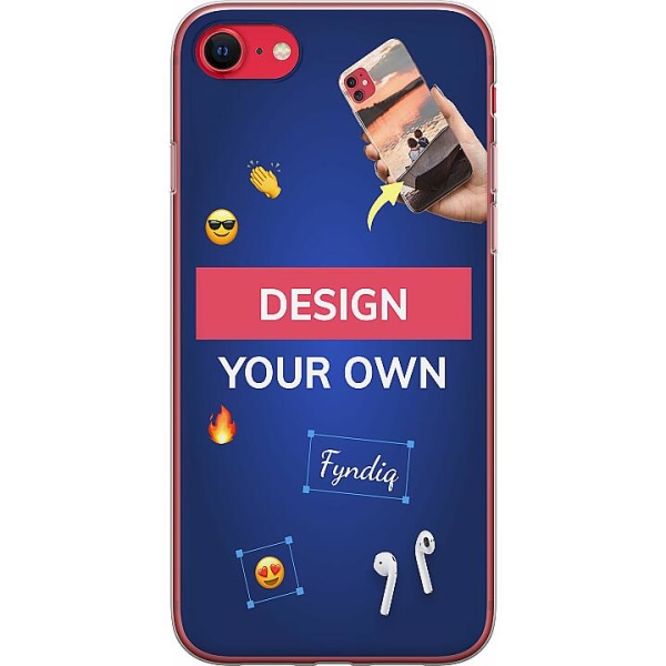 Design dit eget iPhone SE (2022) Gennemsigtig cover