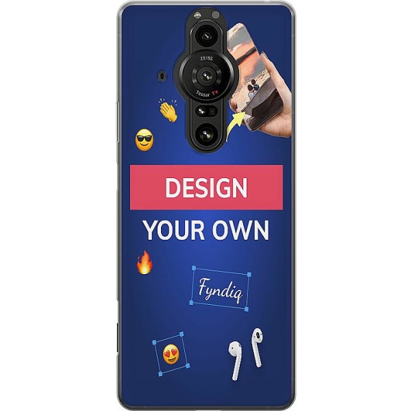 Design dit eget Sony Xperia Pro-I Gennemsigtig cover
