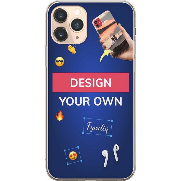 Design ditt eget iPhone 11 Pro Gjennomsiktig deksel