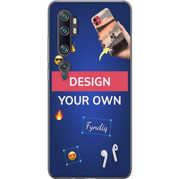 Design dit eget Xiaomi Mi Note 10 Pro Gennemsigtig cover