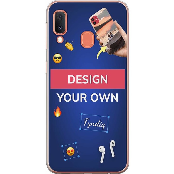 Design dit eget Samsung Galaxy A20e Gennemsigtig cover