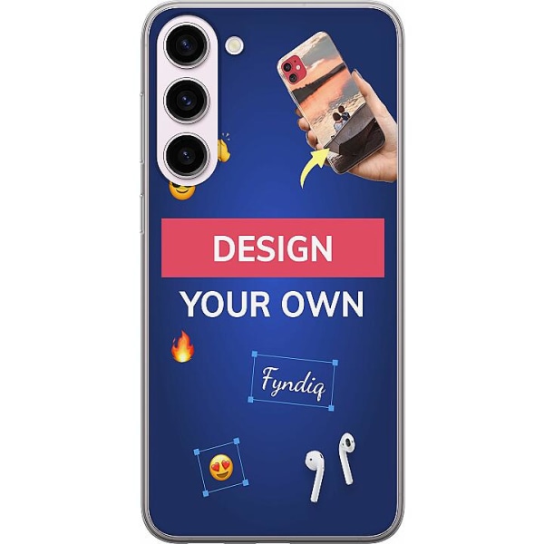 Design ditt eget Samsung Galaxy S23+ Gjennomsiktig deksel