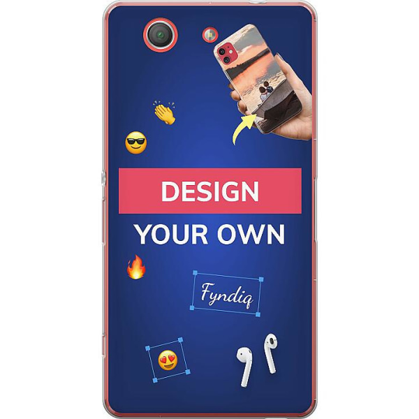 Design ditt eget Sony Xperia Z3 Compact Gjennomsiktig deksel