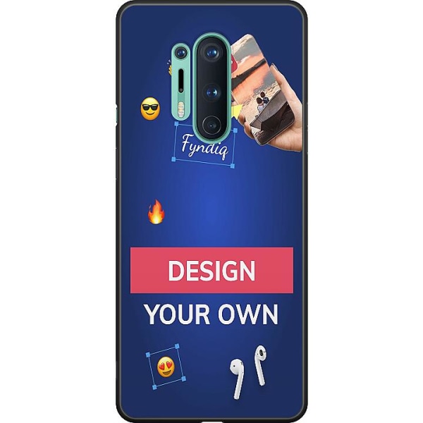 Design ditt eget OnePlus 8 Pro Svart deksel