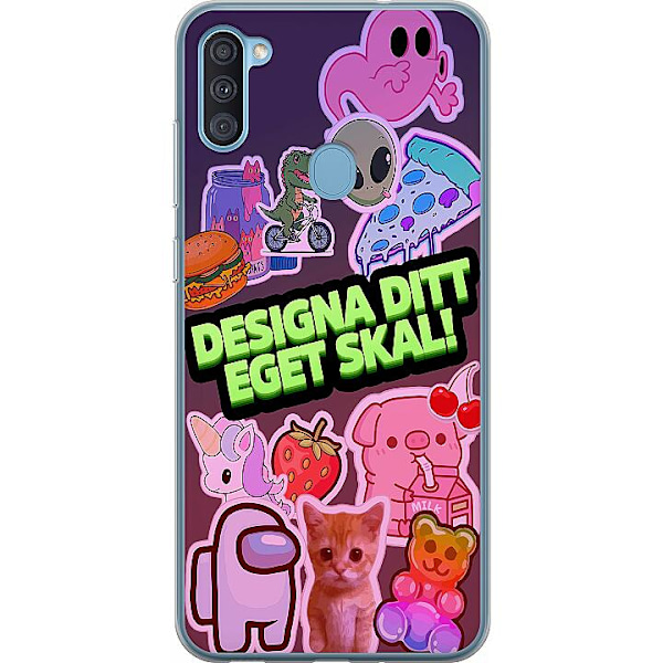 Design dit eget Samsung Galaxy A11 Gennemsigtig cover