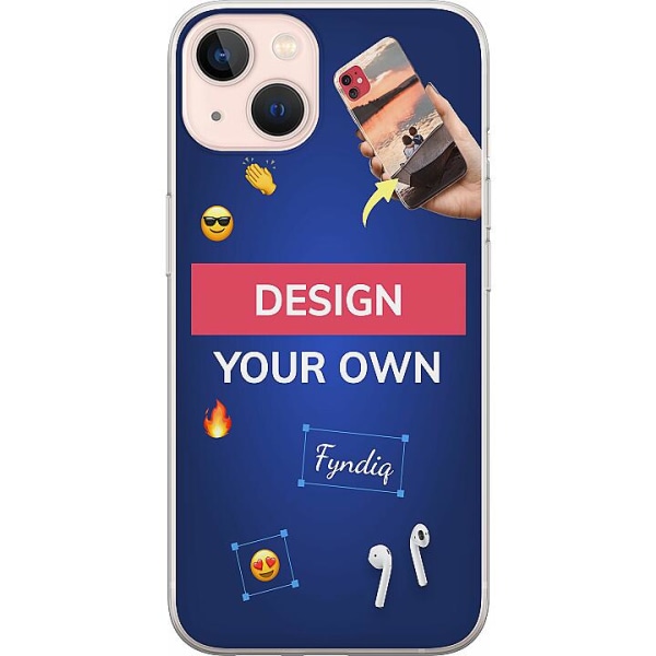 Design ditt eget iPhone 13 Gjennomsiktig deksel