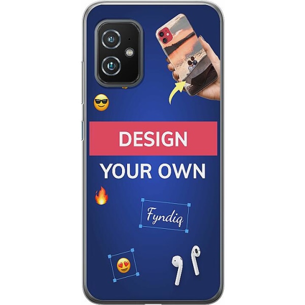Design ditt eget Asus Zenfone 8 Gjennomsiktig deksel