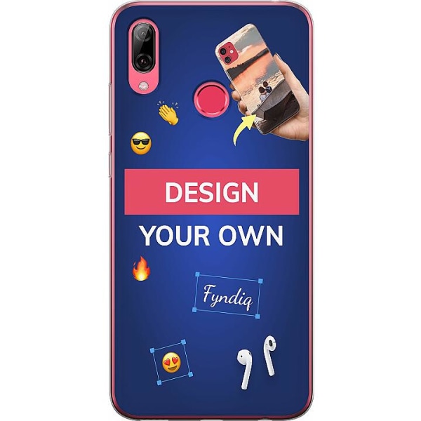 Design ditt eget Huawei Y7 (2019) Gjennomsiktig deksel