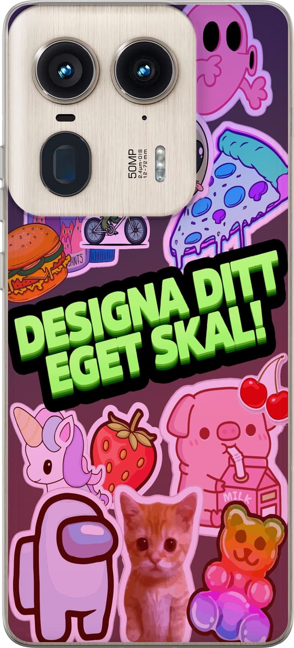Designa ditt eget Motorola Edge 50 Ultra Mobilskal