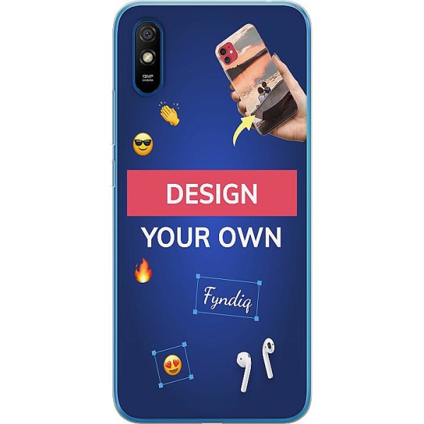 Design ditt eget Xiaomi Redmi 9A Gjennomsiktig deksel