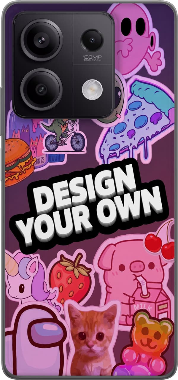 Design ditt eget Xiaomi Redmi Note 13 Pro Mobildeksel
