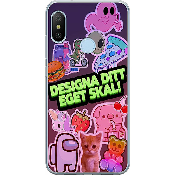 Designa ditt eget Xiaomi Mi A2 Lite Mobilskal