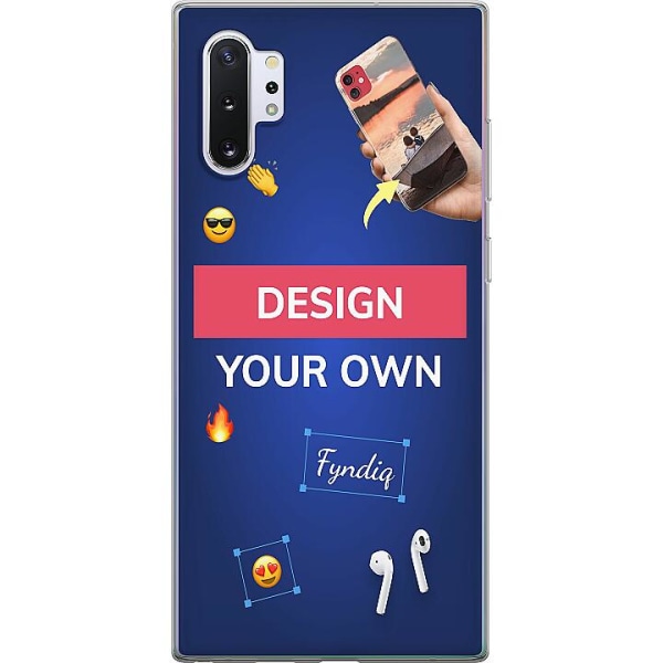 Design dit eget Samsung Galaxy Note10+ Gennemsigtig cover
