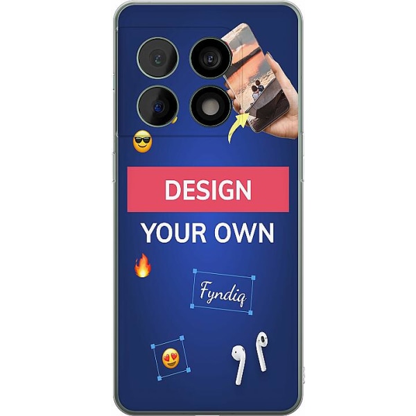 Design dit eget OnePlus 10 Pro Gennemsigtig cover
