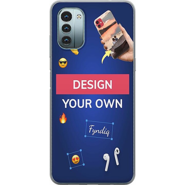 Design dit eget Nokia G11 Gennemsigtig cover