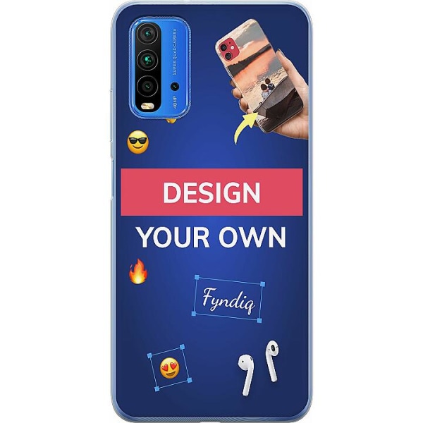 Design dit eget Xiaomi Redmi 9T Gennemsigtig cover